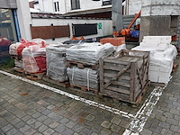 12x pallet diverse stenen & klinkers - afbeelding 1 van  15