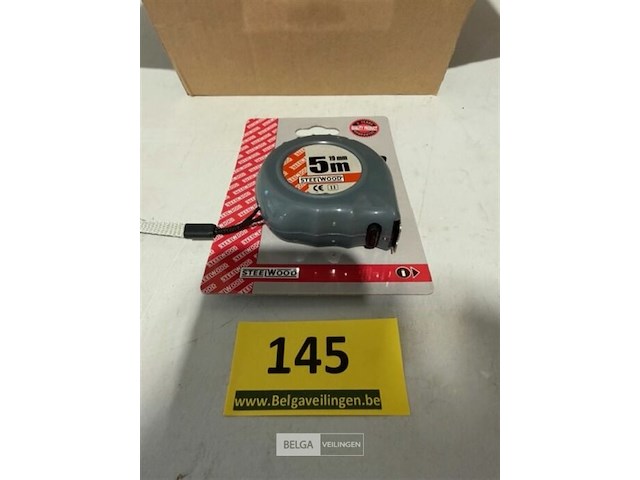 12x rolmeter 5 meter met rem - afbeelding 1 van  3