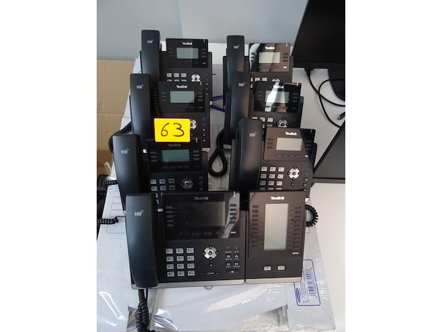 12x telefoon yealink - afbeelding 1 van  3