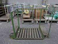 12x verrijdbare metalen transportkar - afbeelding 1 van  5