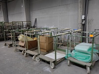 12x verrijdbare metalen transportkar - afbeelding 5 van  5