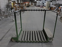 12x verrijdbare metalen transportkar - afbeelding 1 van  6