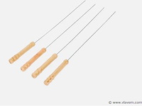 12x vleesspiezen voor barbecue - afbeelding 2 van  2
