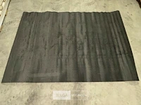 12x vloerkleed grijs afm 200x300cm