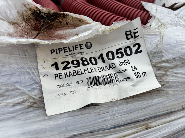 12x wachtbuis d50 - 50m - afbeelding 2 van  2