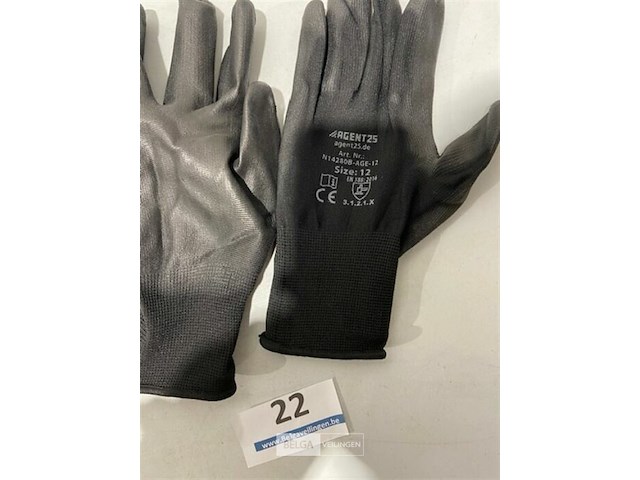 12x werkhandschoen maat 12 - afbeelding 3 van  3