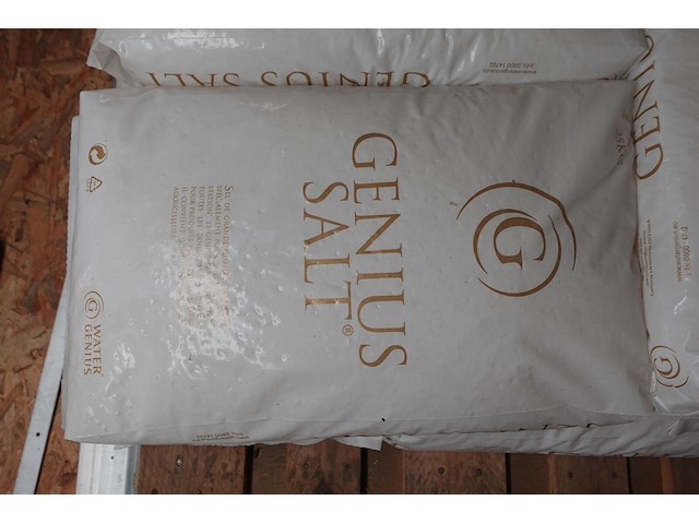 12x zak zout genius 25kg - afbeelding 2 van  2