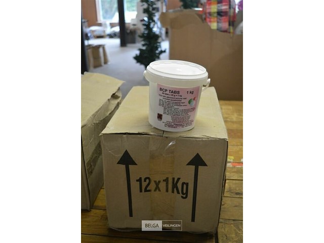 12x1 kg spoelmiddel voor afwasmachine - afbeelding 1 van  2