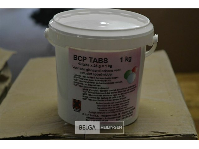 12x1 kg spoelmiddel voor afwasmachine - afbeelding 2 van  2