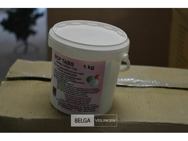 12x1 kg spoelmiddel voor afwasmachine - afbeelding 2 van  2