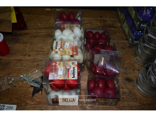 12x10st drijfkaarsen - afbeelding 1 van  2