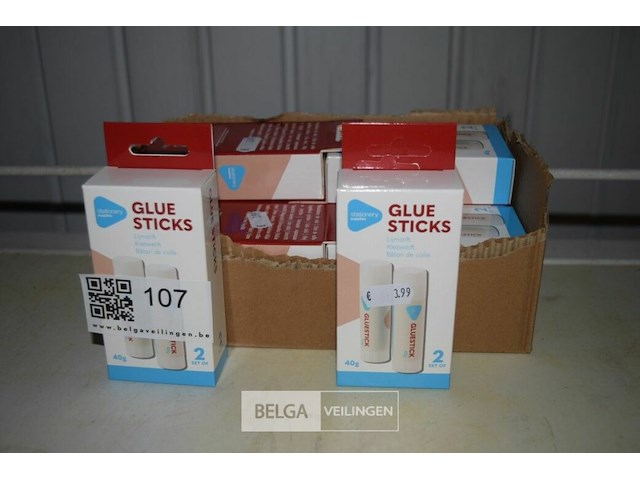 12x2st lijmstiften - afbeelding 1 van  2