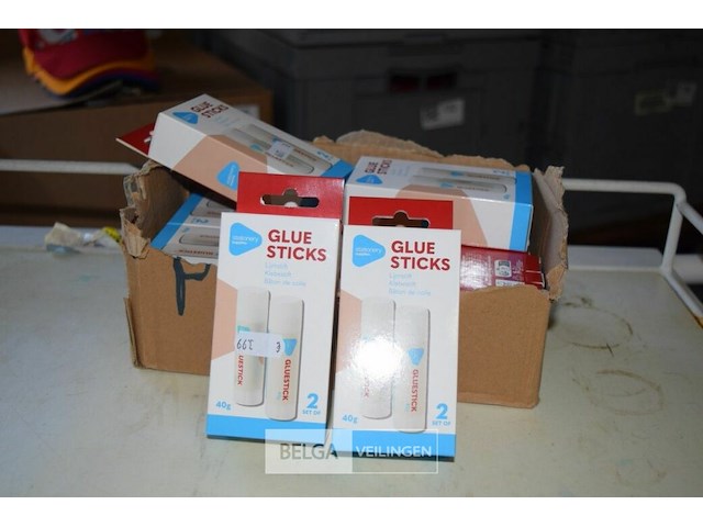 12x2st lijmstiften - afbeelding 1 van  2