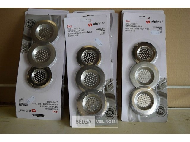12x3st zeefje en stop - afbeelding 1 van  2