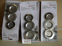 12x3st zeefje en stop - afbeelding 1 van  2
