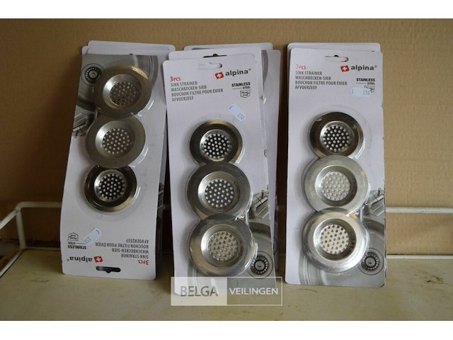 12x3st zeefje en stop - afbeelding 1 van  2