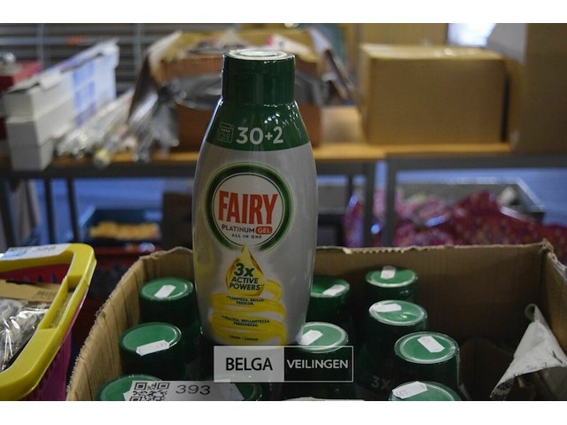 12x650ml fairy platinum - afbeelding 1 van  1