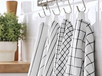 12xkeukenhanddoeken 45x60 - afbeelding 2 van  3