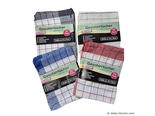 12xvaatdoeken - afbeelding 1 van  1