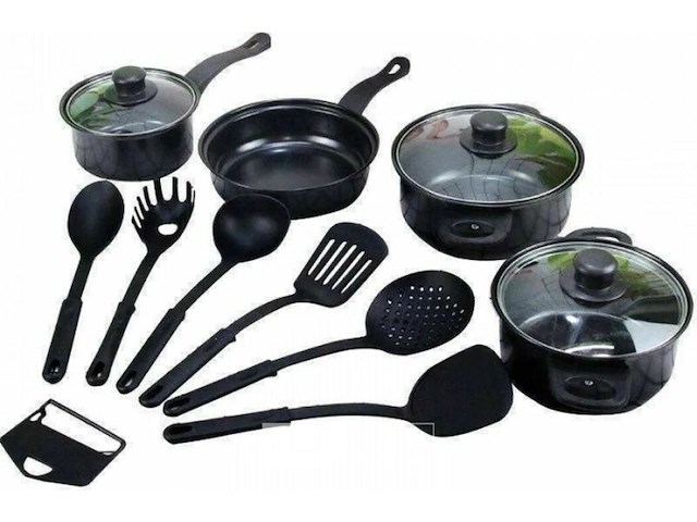 13-delige pannenset - afbeelding 1 van  6