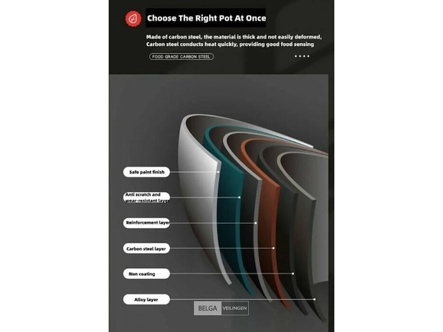 13-delige pannenset - afbeelding 3 van  6