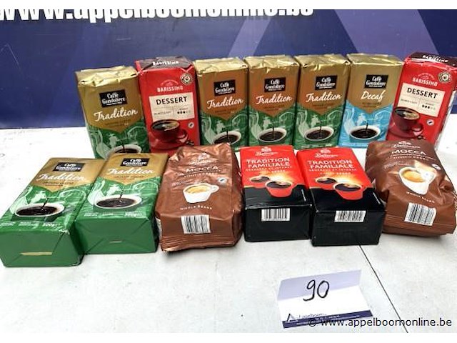 13 div pakken koffie - afbeelding 1 van  1