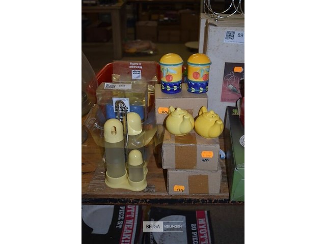 13 div retro peper zout , - afbeelding 1 van  3