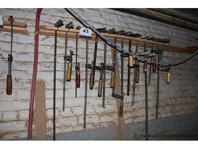 13 diverse lijmklemmen - afbeelding 1 van  1