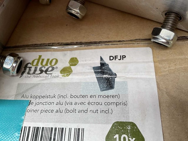 13 dozen ankerbouten; alu koppelstukken - afbeelding 8 van  9