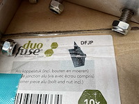 13 dozen ankerbouten; alu koppelstukken - afbeelding 8 van  9
