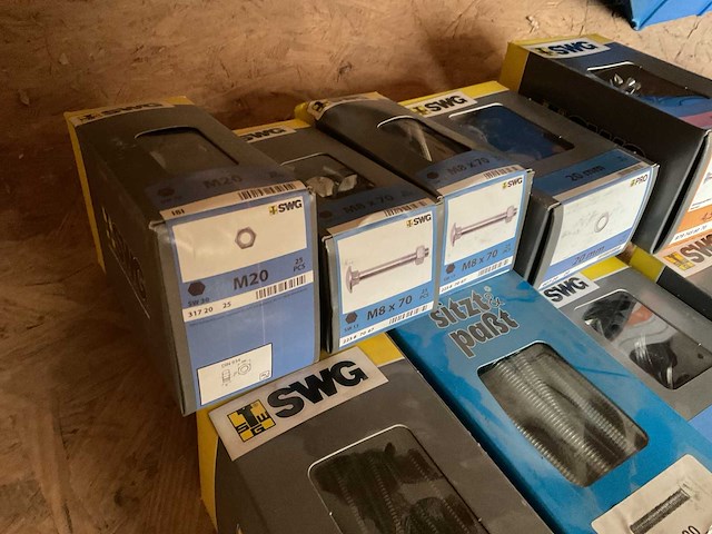 13 dozen bouten ringen houtschroeven - afbeelding 4 van  7