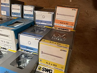 13 dozen bouten ringen houtschroeven - afbeelding 6 van  7