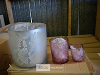 ±13 dozen div maten deco vaasjes