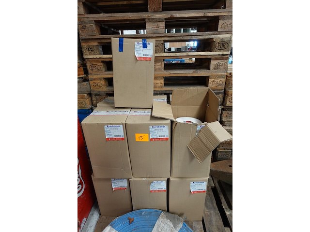 13 dozen etiquetten (2 rollen per karton) - afbeelding 1 van  5