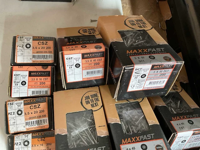 13 dozen houtschroeven deels inox - afbeelding 2 van  7