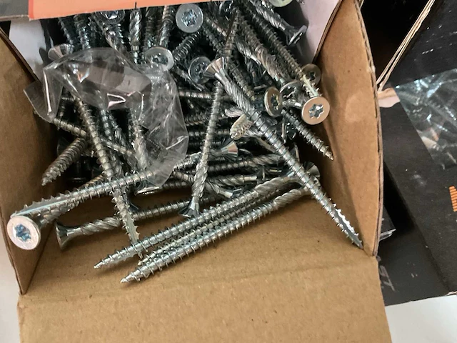 13 dozen houtschroeven deels inox - afbeelding 5 van  7