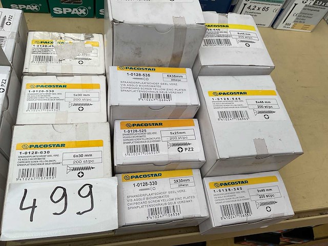 13 dozen houtschroeven - afbeelding 3 van  5