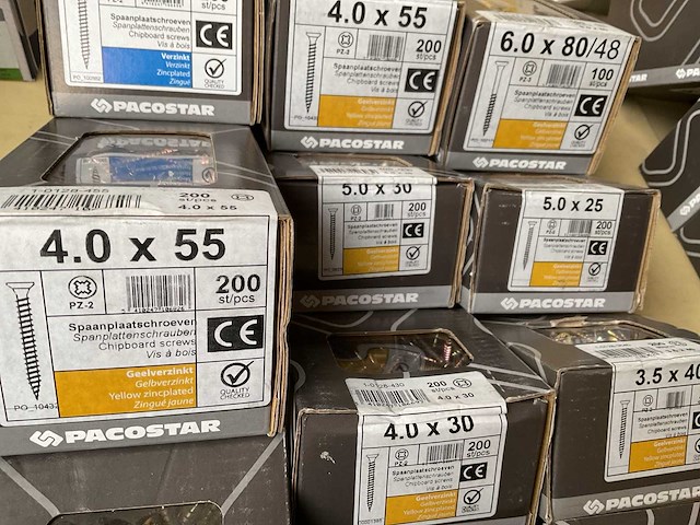 13 dozen houtschroeven - afbeelding 4 van  6