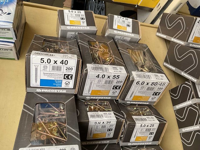 13 dozen houtschroeven - afbeelding 5 van  6