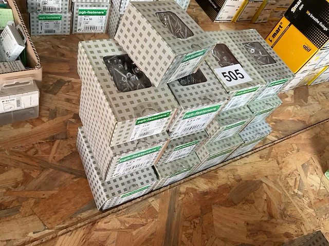 13 dozen inox houtschroeven - afbeelding 4 van  5