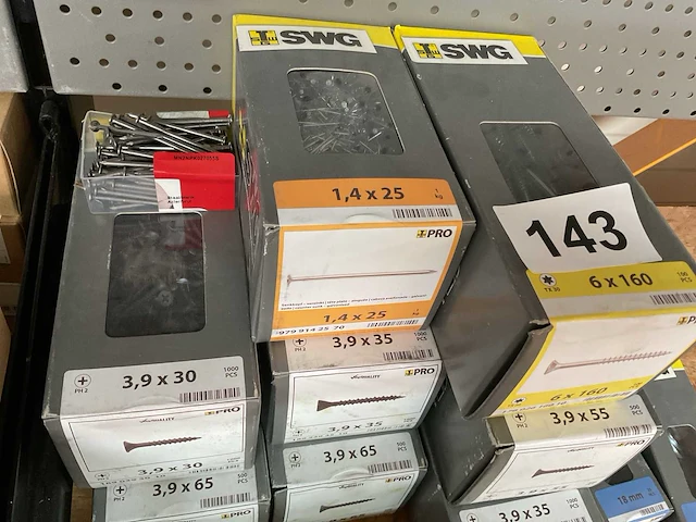 13 dozen schroeven ringen en nagels - afbeelding 3 van  6
