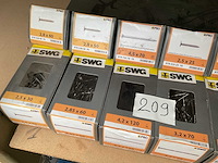 13 dozen staalnagels en houtschroeven - afbeelding 5 van  6