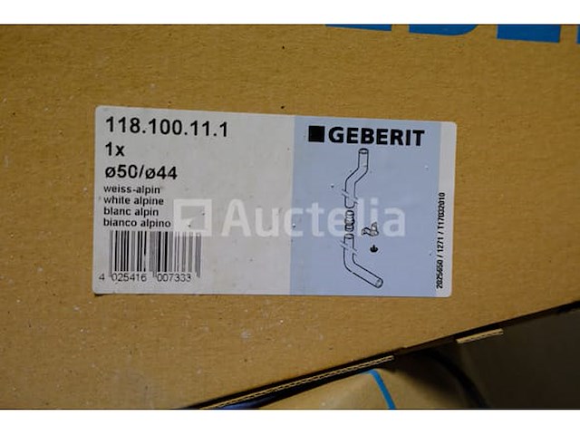 13 geberit sanitaire fittingdozen 118.100.11.1 - afbeelding 3 van  7