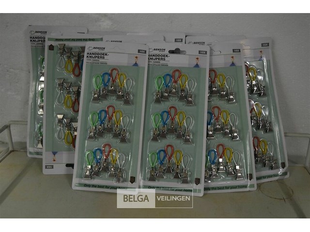 ±13 handdoekknijpers - afbeelding 1 van  2