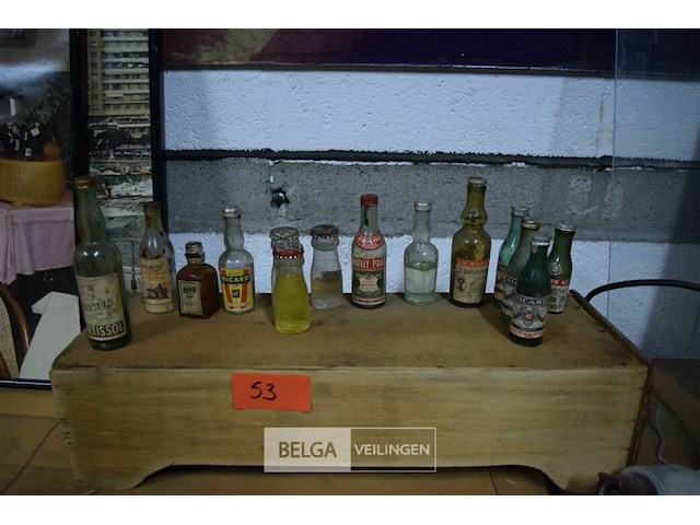 ±13 mini drankflesjes (verzamelobject) - afbeelding 1 van  4