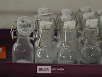 13 mini glazen flesjes - afbeelding 1 van  3