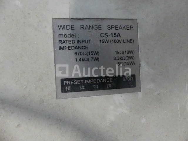13 x 15w cs-15a buitenluidsprekers - afbeelding 2 van  4