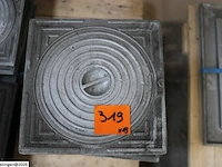 13 x alu deksel toezichtput ø160mm km=200x200mm - afbeelding 2 van  3