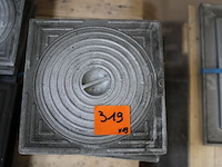 13 x alu deksel toezichtput ø160mm km=200x200mm - afbeelding 2 van  4
