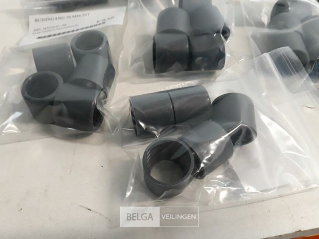 13 x eindtul voor pvc buis 20 mm grijs 5 stuks - afbeelding 3 van  3